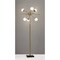 Homeroots Brass Metal LED Floor Lamp27 x 27 x 63.5 in. 372722 - alternate 2